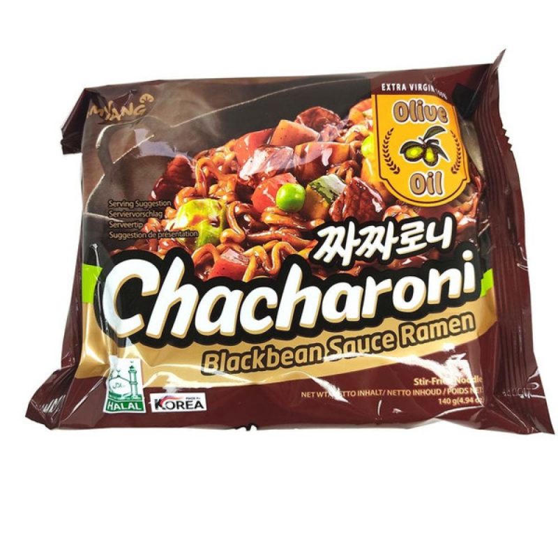 Лапша быстрого приготовления Chacharoni с соусом из черных соевых бобов 140г Лапша Б/П Fandom House